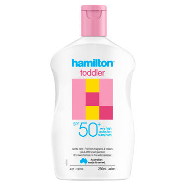 Hamilton Sunscreen Toddler SPF 50+ 250ml
