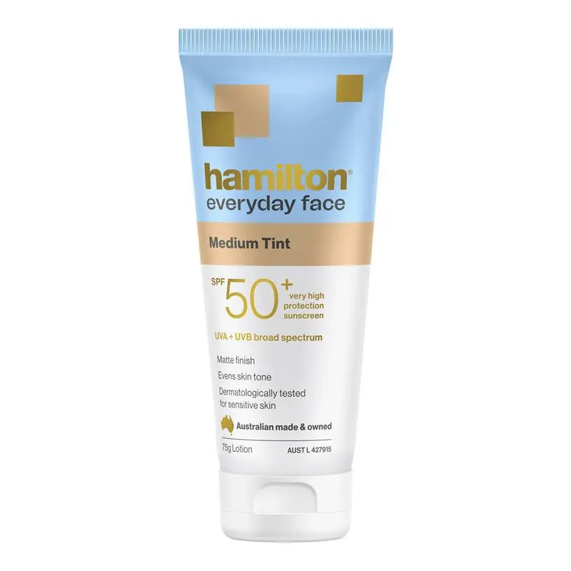 Hamilton Sun Everyday Face Medium Tint SPF50+ 75g